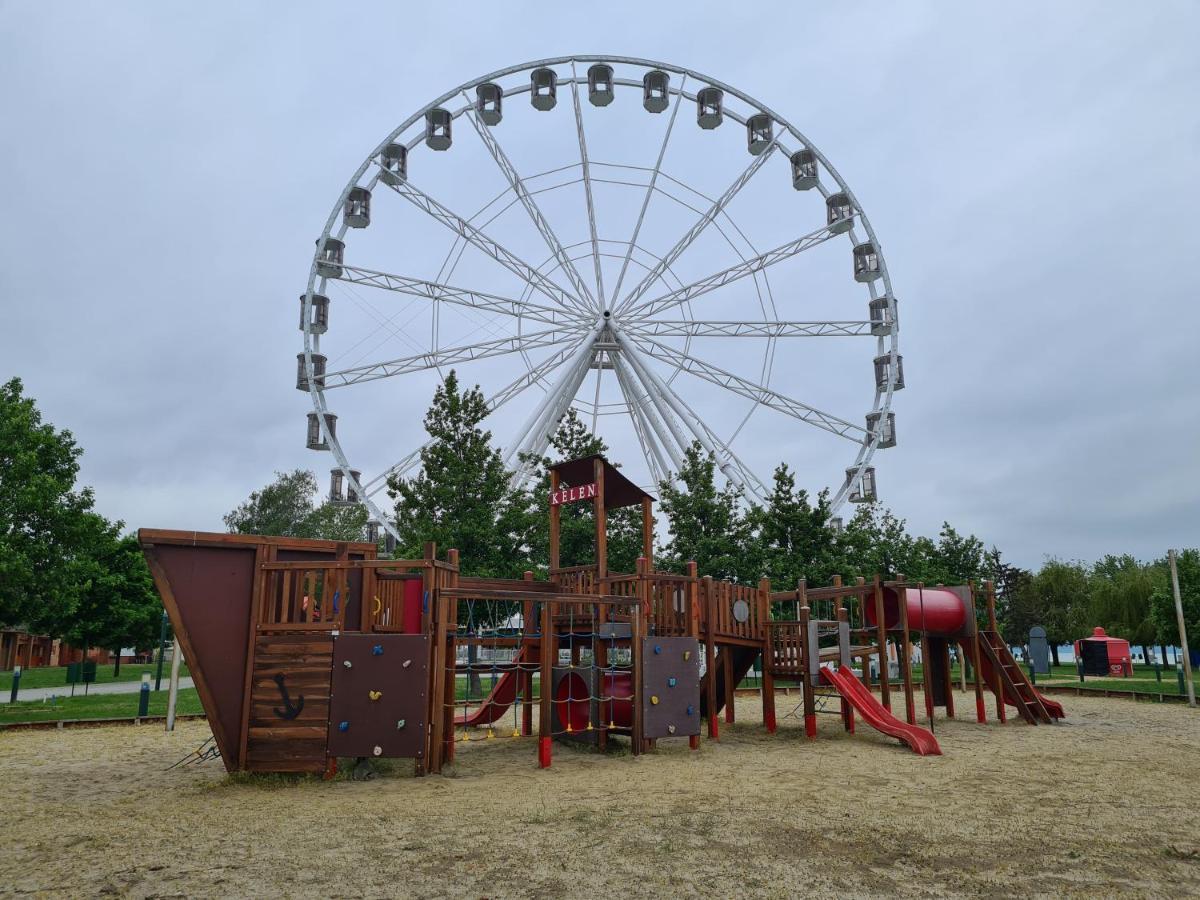 Eda Beach Apartman Шіофок Екстер'єр фото